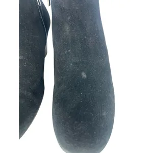 Aquatalia Suede Interior Zip Ankle‎ Boots Black 7.5 thumbnail 7