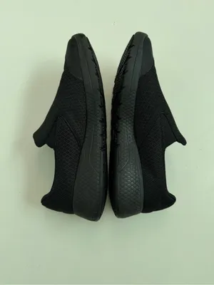 Skechers Loafer Sneaker Work Slip Resistant Air Cooled Memory Foam Comfort Black thumbnail 4