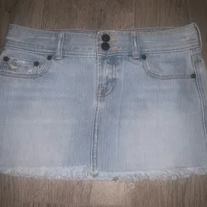 Vintage Abercrombie Mini Denim Skirt Junior thumbnail 1
