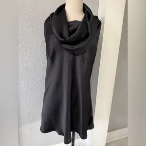 Finley Cowl Neck Blouse in Hammered Satin‎ Size XL thumbnail 2