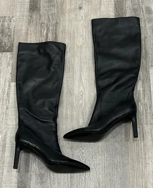 Nine West Maxim Leather Boots thumbnail 1