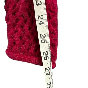 Joie Vara Alpaca Blend Cardigan Sweater Womens XS Pink Open Knit Feminine Cozy thumbnail 10