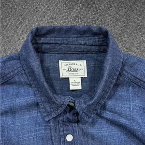G.H. Bass & Co. Indigo Denim Button-Up Shirt thumbnail 4