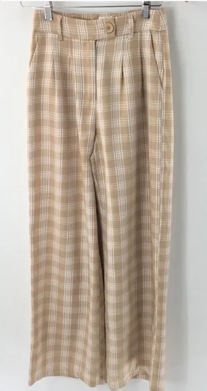 Princess Polly Huxley wide leg Pants thumbnail 1