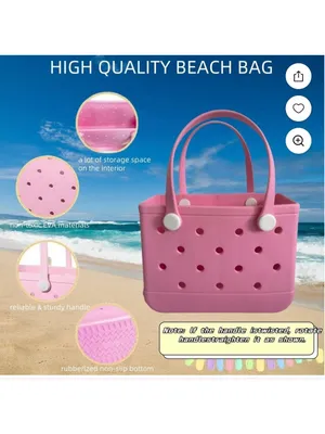 NEW Waterproof Washable Tote beach bag Tip Proof travel thumbnail 4
