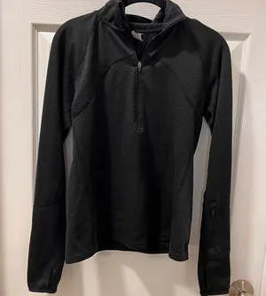 The North Face Women's Mountain Peaks Quarter-Zip Textured Athletic Jacket- SZ M thumbnail 1