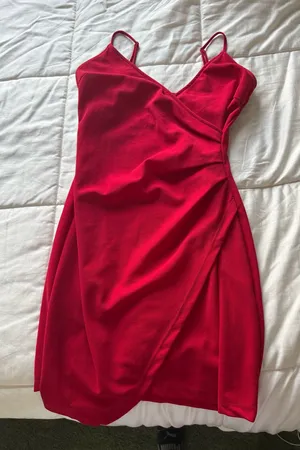 Red H&M Mini Dress  thumbnail 1