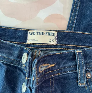 Free People Maggie Mid-Rise Straight Jeans thumbnail 2