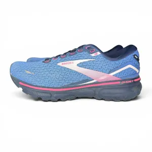 Brooks Ghost 15‎ Blue/Pink Women Running Sneakers 1203801B469 - SZ 7.5 thumbnail 4