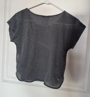 Nike Dri Fit Crop Top with Zipper Side Pocket thumbnail 3