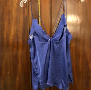 Free People Satin Scallop-Edge Tank thumbnail 4