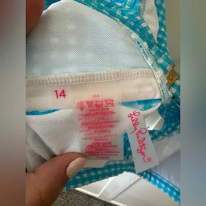 Lily Pulitzer Women’s NWOT Aelin Crinkle Bikini Top‎ Size 14 thumbnail 9