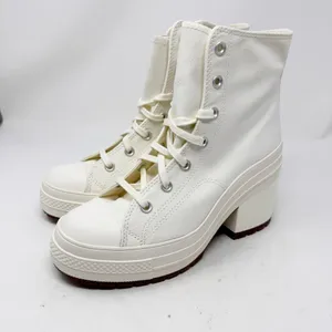 Converse Chuck 70 Deluxe High Top Platform Sneakers Women’s Size 9.5 White thumbnail 4