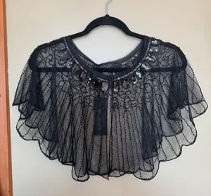 Rachel Zoe Beaded Shawl thumbnail 1
