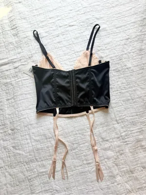 VINTAGE Y2K J.Lo Corset Bra Bustier Top Large NEW Deadstock thumbnail 2