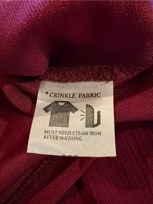 Altar'd State wine-colored babydoll mini dress women’s M NWT thumbnail 7