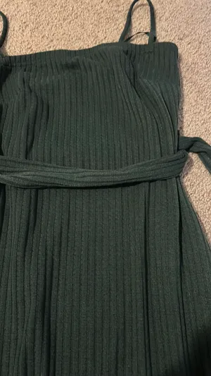 Teal Dress With Tie thumbnail 4