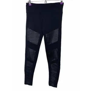 Alo moto leggings black glossy‎ S ASO GIGI Hadid thumbnail 3