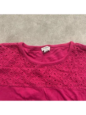 💕J. Crew 100% Cotton Pint Stretch Short Sleeve Casual Top Basic Staple shirt thumbnail 2