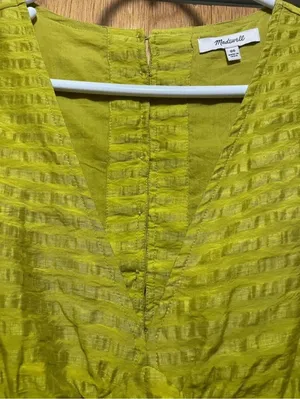Madewell Kirkley Green Dress thumbnail 9