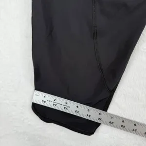 Lululemon Final Play crop‎ 23" deep coal Jogger Pants Women's Size 6 Athletic thumbnail 5