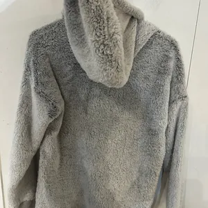 Aerie XS Gray Cozy Fleece Womens thumbnail 9