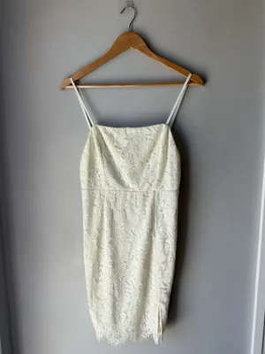 Hello Molly Ivory Cream Lace For One Night Only Mini Dress thumbnail 2