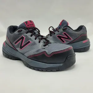 New Balance Shoes Womens 8.5 B 589 V1 Composite‎ Toe Work Shoe Black Pink thumbnail 2