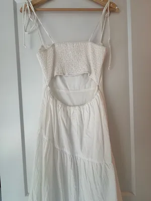 12th Tribe White maxi dress thumbnail 3
