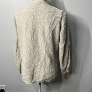 Madewell Crewneck Beige Sweater Size Large thumbnail 6