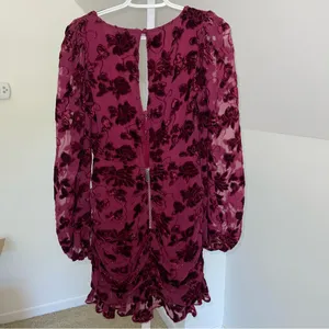 Nwot | For Love & Lemons‎ Penelope Mini Dress-Small thumbnail 4