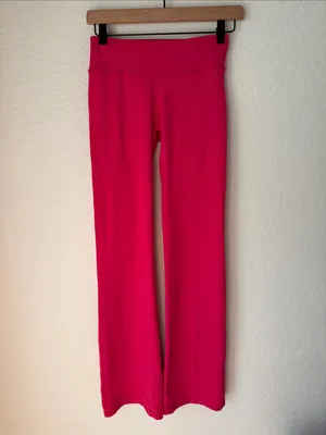 Beyond Yoga Hot Pink Flared Lounge Pants Size Small thumbnail 8