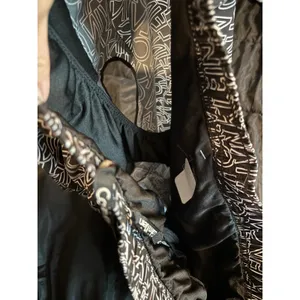 Calvin Klein Performance Womens XXL Black White Logo Print Running Shorts Liner thumbnail 2