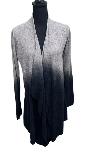 Barefoot Dreams Calypso Wrap Cardigan Womens S/M Gray Ombre 436 Bamboo Chic Lite thumbnail 1