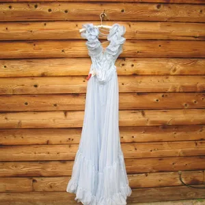 Mac Duggal 67911 Womens Ruffled Tiered Cut Out Chiffon Gown Dress thumbnail 12