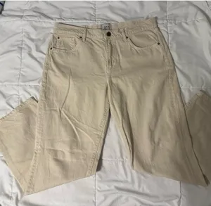 BDG Cream Colored Jeans  thumbnail 1