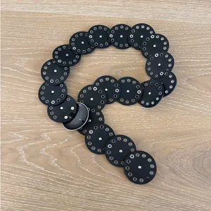 No Brand Belt Boho Western Style One Size Black Silver thumbnail 3