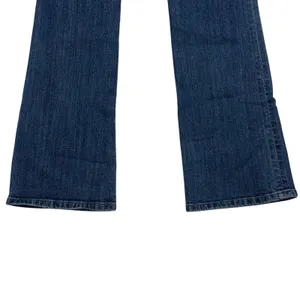 Seven7 Jeans‎ Womens 29 Flare Low Rise Medium Wash Denim Stretch Whisker 30x32 thumbnail 7