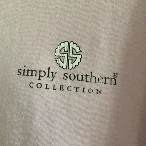 Simply Southern Pink TShirt Valentines Size L thumbnail 2