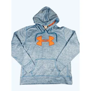Under‎ Armour Storm Women’s Hoodie Blue Orange Colorway Large Pocket Active thumbnail 2
