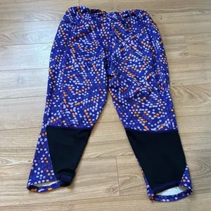 Skechers Women's Sports Leggings Capris Purple Polka Dots Size‎ Medium thumbnail 5