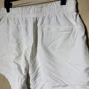 All In Motion Womens White Athletic Running Shorts Lined Size‎ Medium thumbnail 6