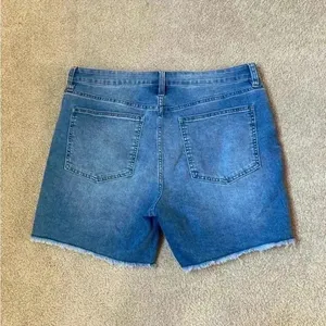 No boundaries distressed blue shorts in size 15 thumbnail 2