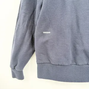 PANGAIA Womens 365 Midweight Organic Cotton Navy Blue Oversized Sweatshirt M thumbnail 7