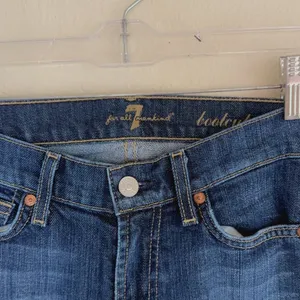 7 For All ManKind womens bootcut size 24 midnight rain thumbnail 5