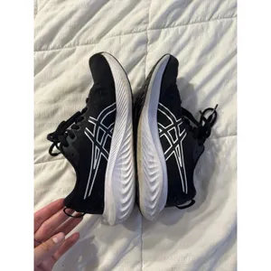 Asics Gel-Excite 10 Running Shoes Sneakers Black Women's 6 Amplifoam White Sport thumbnail 6