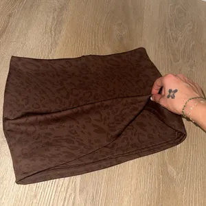 Brown Leopard Print MicroMini Skirt Size XS thumbnail 4