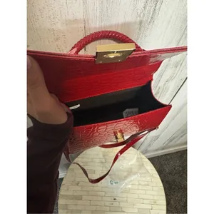 Red over the shoulder bag thumbnail 5