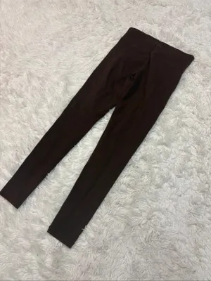 Aritzia homestretch Basic High-Waist Solid Leggings - Dark Brown thumbnail 2