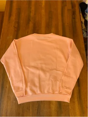 Shein sweatshirt XL Light Pink Dr. Seuss Cat in the Hat and set of earrings thumbnail 6